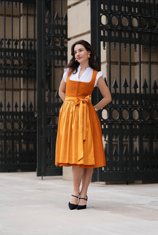 Dirndl Jaipure Orange