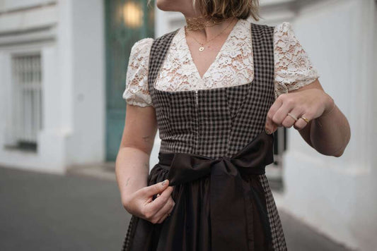 Dirndl London Braun