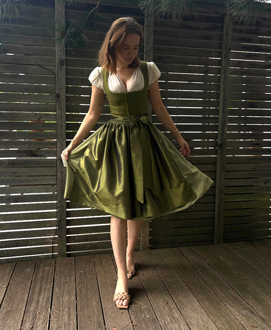 Dirndl Dubrovnik Olivgrün