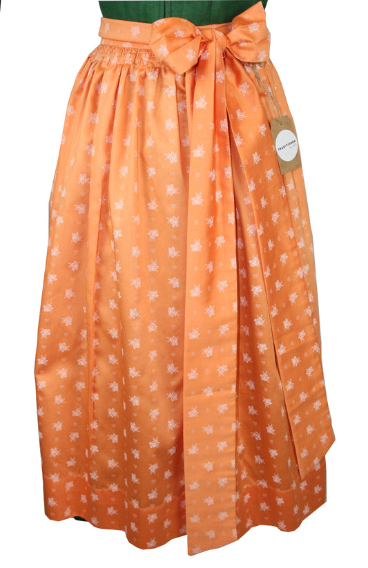 Baumwollschürze Orange Gesamtansicht